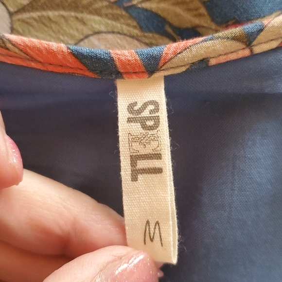 Spell & the gypsy Collective blue skies slip dress - Picture 6 of 9